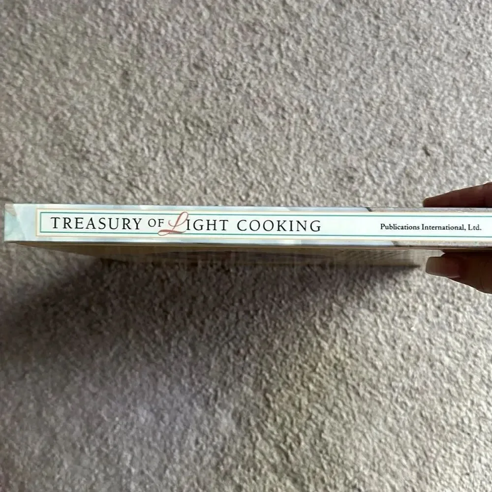 Treasury of Light Cooking Hardback Cookbook!